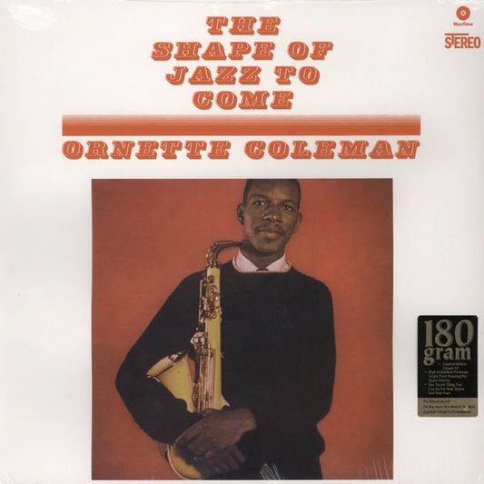 Image of Front Cover of 3614162C: LP - ORNETTE COLEMAN, The Shape Of Jazz To Come (WaxTime; 771665,  2010 Reissue)   NEW/NEW