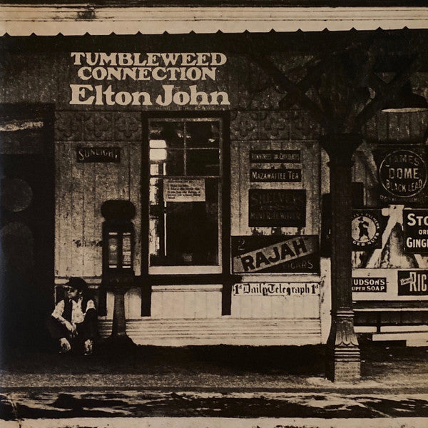 Image of Front Cover of 1824218E: LP - ELTON JOHN, Tumbleweed Connection (Mercury ; 5738306, USA & Europe 2017 Reissue, Gatefold, Booklet, 180 Gram Vinyl) Opened Instore  VG+/EX