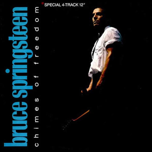 Image of Front Cover of 12" EP - VG+/VG - BRUCE SPRINGSTEEN, Chimes Of Freedom (Columbia; 4C 44445, Germany 2018 Reissue, Picture Sleeve), Light marks,  - 3646350S