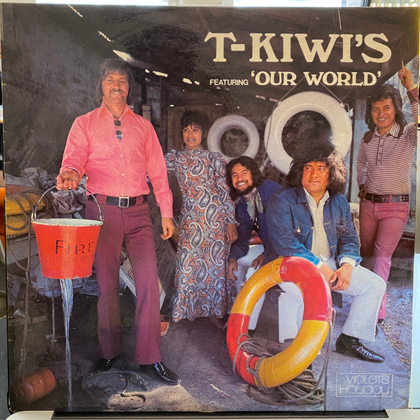 Image of Front Cover of 1824205E: LP - T-KIWI'S, T-Kiwi's (Violets Holiday; SVHL-934384, Argentina 1970s, Laminated Front Sleeve) Strong VG  VG/VG