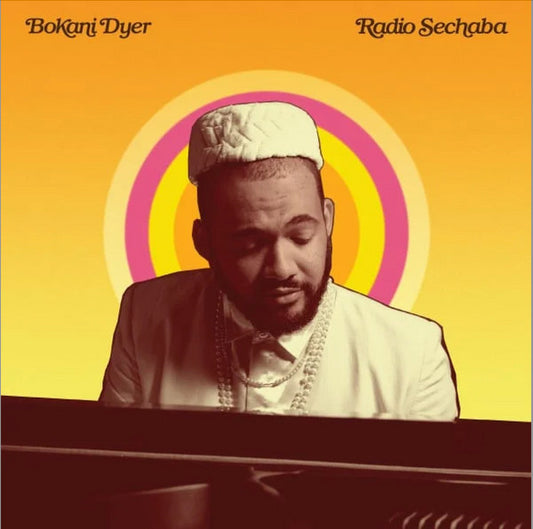 Image of Front Cover of 1824281E: LP - BOKANI DYER, Radio Sechaba (Brownswood Recordings; BW00D0304LP, UK 2023)   VG+/VG+