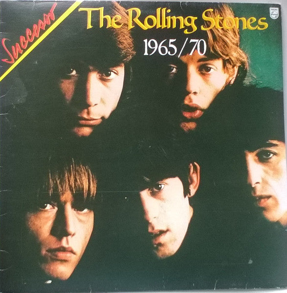 Image of Front Cover of 1824290E: LP - THE ROLLING STONES, 1965/70 (Philips; 6495 098, Italy )   VG/VG+