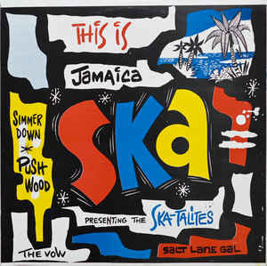 Image of Front Cover of 1814619C: LP - VARIOUS ARTISTS, This Is Jamaica Ska - Presenting The Ska-Talites (Studio One; RSCSLP-002, Japan 2020)   EX/EX