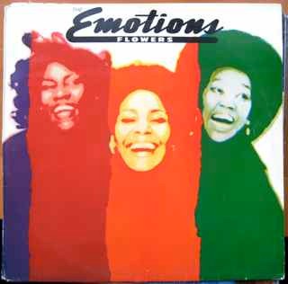 Image of Front Cover of LP - G+/VG - THE EMOTIONS, Flowers (CBS ; S CBS 81639, UK 1976), Ligt marks. Strong VG. Light creasing & ringwear on sleeve. Small tear on back of sleeve.,  - 2626189E