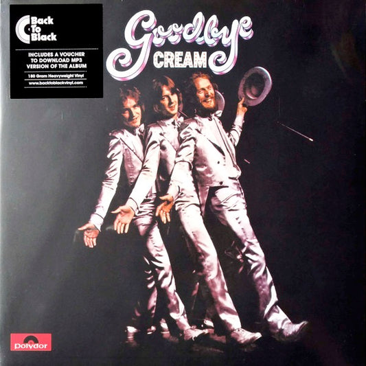 Image of Front Cover of 1914030C: LP - CREAM, Goodbye (Polydor; 535484-7, UK & Europe 2015 Reissue, Gatefold)   VG+/VG+