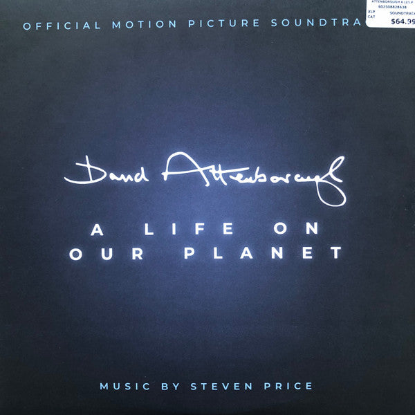 Image of Front Cover of 1924054E: 2xLP - STEVEN PRICE, David Attenborough: A Life On Our Planet (Decca; 0882863, UK 2020, Textured Gatefold Sleeve) Minor Damp Damage to Sleeve  VG/EX