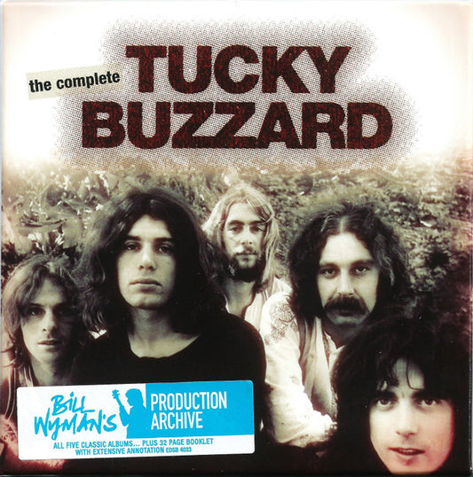 Image of Front Cover of 1854427S: 5xCD - TUCKY BUZZARD, The Complete Tucky Buzzard (Edsel Records; EDSB 4033, UK 2016, Box Set, Booklet)   VG+/VG+