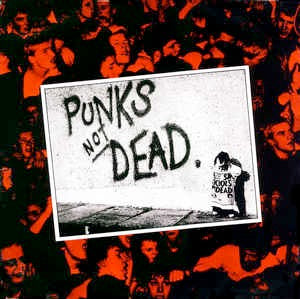 Image of Front Cover of 1924096E: LP - THE EXPLOITED, Punks Not Dead (Secret; SEC 1, UK 1981, Aston Clinton Pressing)   VG/VG+