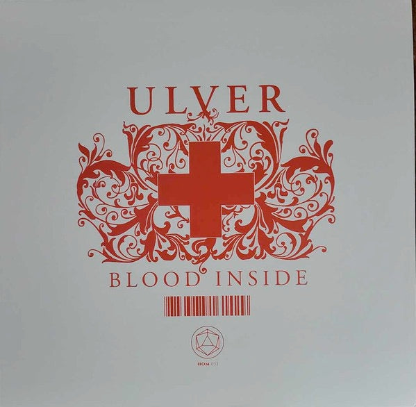 Image of Front Cover of 1914611C: LP - ULVER, Blood Inside (House of Mythology; HOM 033, UK 2023, Booklet & Insert, Poster, Red Vinyl)   NEW/NEW