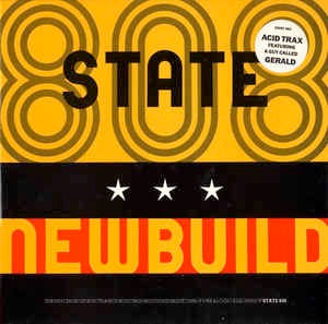 Image of Front Cover of LP - VG/VG - 808 STATE, Newbuild (Creed; STATE002, UK 1988), faint scuffs - minor. some signs of light wear to sleeve. light wear to spine,  - 3546051S
