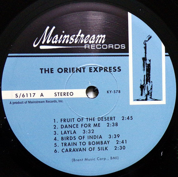 Image of Label Cover of 1944189S: LP - THE ORIENT EXPRESS, The Orient Express (Mainstream Records; S/6117, US Reissue, 180 Gram Vinyl) Almost VG+, paper scuffs  VG+/VG