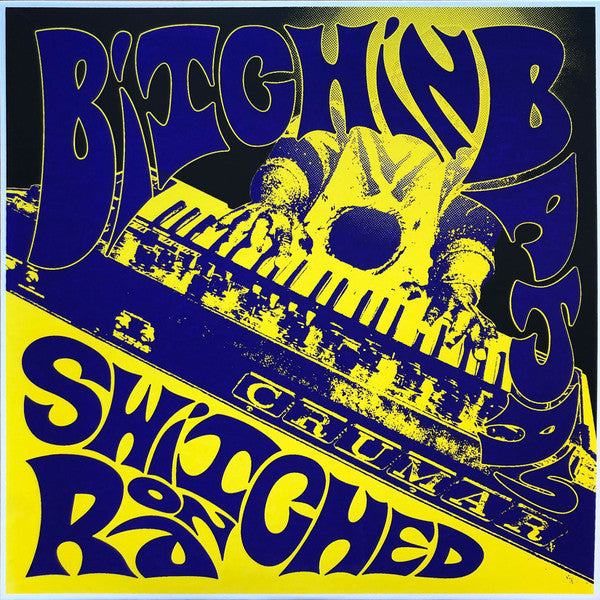 Image of Front Cover of 1944191S: LP - BITCHIN BAJAS, Switched On Ra (Drag City; DC851, US 2022, Silk Screened Sleeve)   VG+/VG+