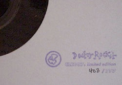 Image of Front Cover of 1914319C: 7" - DOCTOR ROCKIT, Pockit Doctor (Clear; CLR007, UK 1996, Stamped Sleeve) Numbered 563/777. Sticker ghost and scuffs / light staining on sleeve  VG/VG