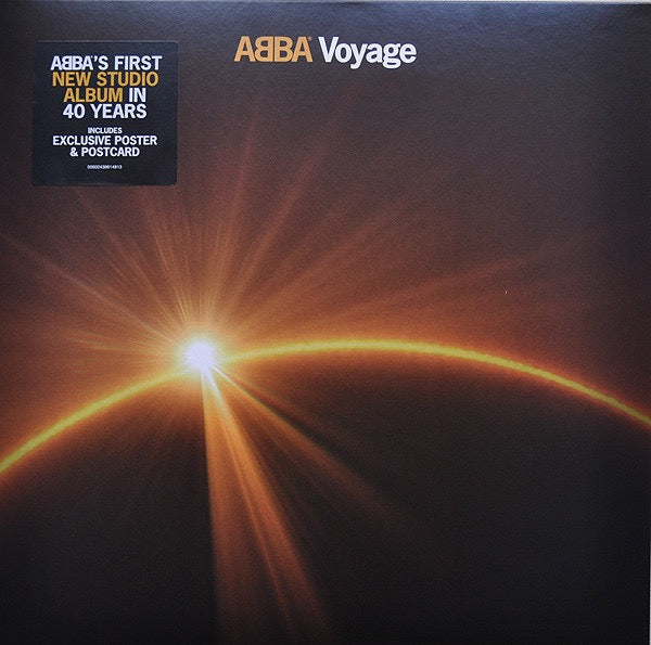 Image of Front Cover of 1914409C: LP - ABBA, Voyage (Polar; 00602438614813, USA & Europe 2021, Gatefold, Inner, Poster & Postcard, Half-Speed Mastered)   EX/VG+