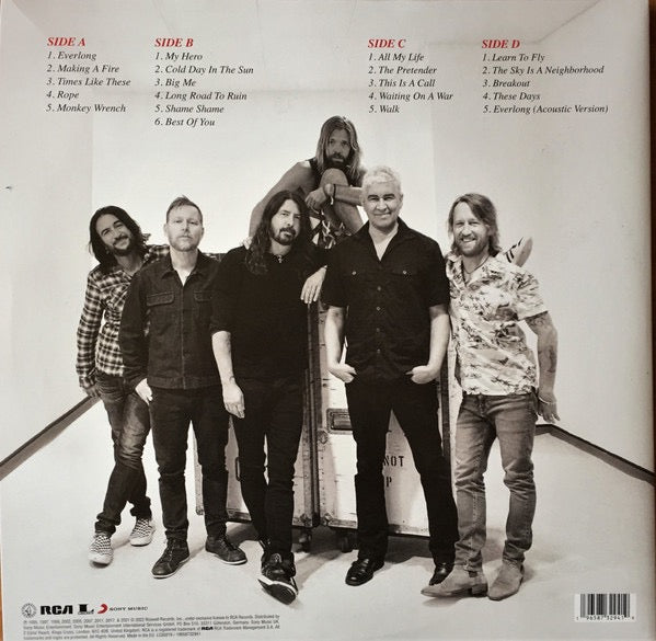 Image of Back Cover of 2xLP - NEW/NEW - FOO FIGHTERS, The Essential (Roswell Records; 19658732941, Europe 2022, Gatefold, 2 Inners), ,  - 1036161E