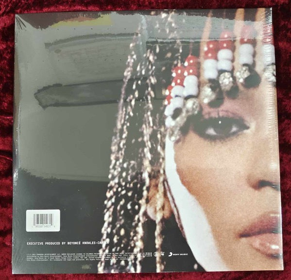 Image of Back Cover of 2xLP - NEW/NEW - BEYONCE, Cowboy Carter (Parkwood Entertainment; 19658894931, Europe 2024, Gatefold, 2 Inners, Limited Edition, Alternative Artwork - "Beads" Back Cover), ,  - 1036159E