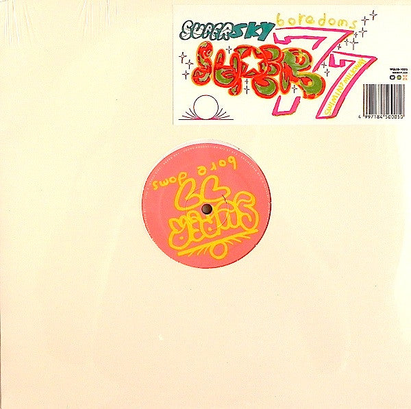 Image of Front Cover of 1924404E: LP - BOREDOMS, Super 77 / Super Sky (A.K.A. Bounce; WQJB-1005, Japan 1998)   VG+/VG+