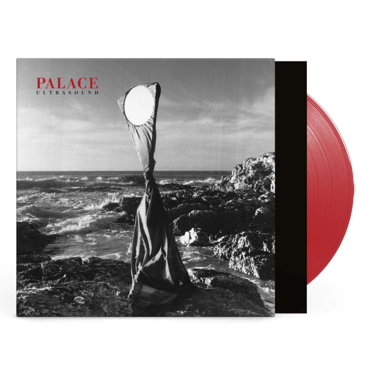 Image of Front Cover of 1934159E: LP - PALACE, Ultrasound (Fiction Records; PALACE029, Europe 2024, Red Vinyl)   NEW/NEW