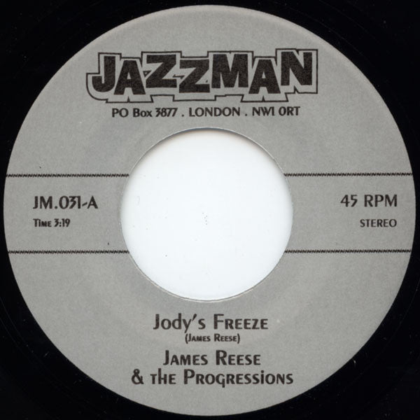 Image of Front Cover of 1954143S: 7" - JAMES REESE & THE PROGRESSIONS, Jody's Freeze / Let's Go (It's Summertime) (Jazzman; JM.031, UK 2004 Reissue)   /VG+