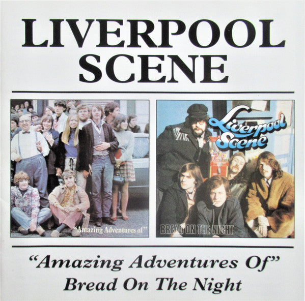 Image of Front Cover of 1934240E: CD - THE LIVERPOOL SCENE, "Amazing Adventures Of"/Bread On The Night (BGO Records; BGOCD538, UK 2001, Jewel Case) Sealed  M/M