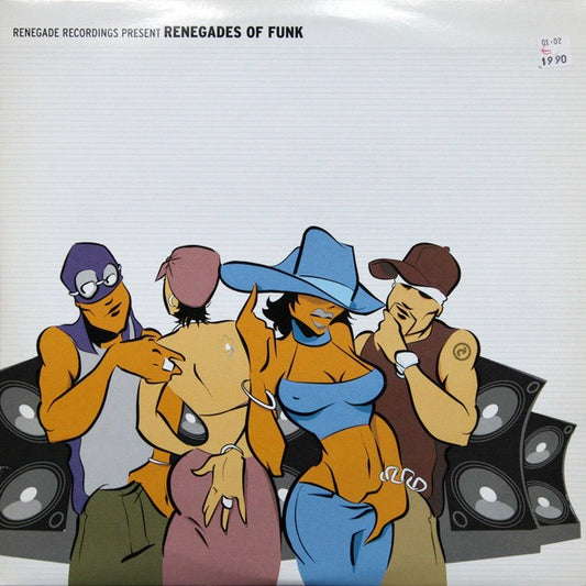 Image of Front Cover of 3x12" - VG/VG - VARIOUS, Renegades Of Funk (Renegade Recordings ; RRLP02, UK 2002, Picture Sleeve), Some light marks and scuffs.,  - 1726057E