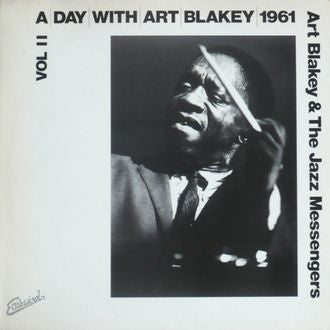 Image of Front Cover of 1924455E: LP - ART BLAKEY & THE JAZZ MESSENGERS, A Day With Art Blakey 1961   Vol II (Eastwind; EWIND 708, UK 1985 Reissue, Picture Sleeve)   VG/VG+