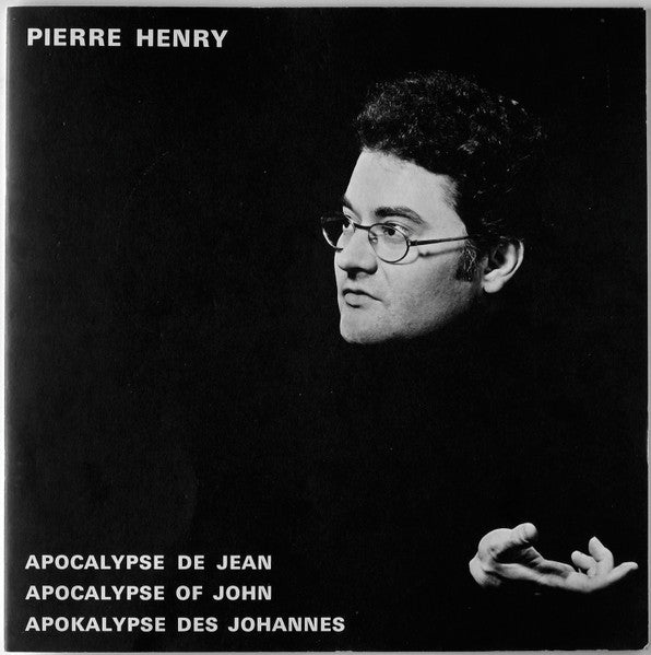 Image of Back Cover of 1924470E: 3xLP - PIERRE HENRY, Apocalypse De Jean (Philips; 837.923/25 LY, France 1969, Box Set, 3 Inners & Booklet, Box set) Does not have Philips embossed card inners.  VG+/VG+