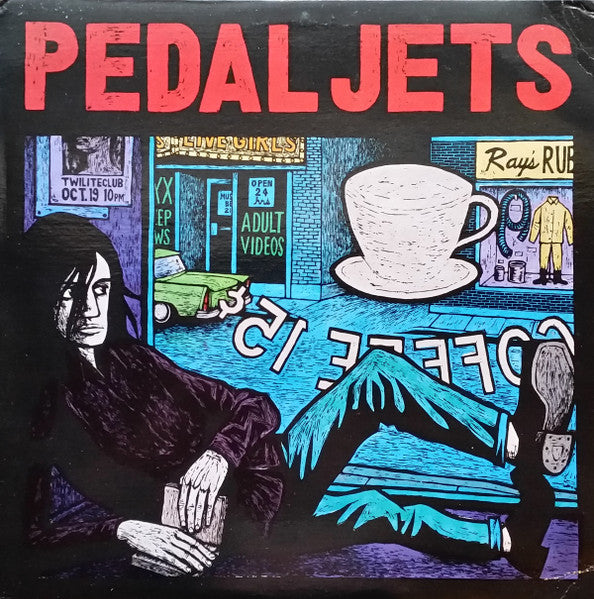 Image of Front Cover of 2024012E: LP - THE PEDALJETS, The Pedaljets (Communion Label; COMM 13, US 1989, Inner)   VG/VG