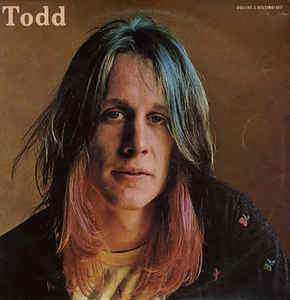 Image of Front Cover of 2024093E: 2xLP - TODD RUNDGREN, Todd (Bearsville; RNDA 71108, US 1987 Reissue, Poster) Cut-out (Notched)  VG+/VG+