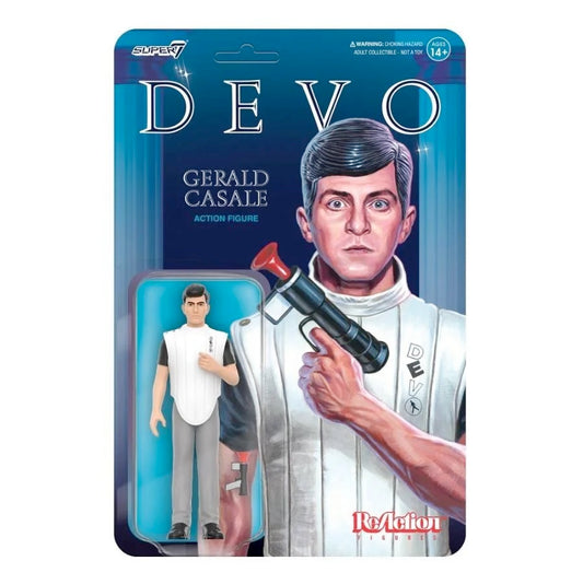 Image of Front Cover of 2014093C: Accessories - DEVO, Gerald Casale Reaction Figure (Super 7; , US 2023)   NEW/NEW