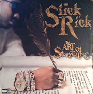 Image of Front Cover of 2xLP - VG/VG - SLICK RICK, The Art Of Storytelling (Def Jam; 314 558 936-1, US 1999, Picture Sleeve, 2 Inners), Light marks only. Wera to edge of sleeve with multiple light creases.,  - 4126385E