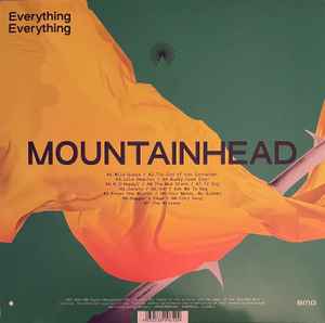 Image of Back Cover of 4744157S: LP - EVERYTHING EVERYTHING, Mountainhead (BMG; 538996101, UK 2024, Clear Vinyl (Crystal Lake)) Signed  VG+/EX