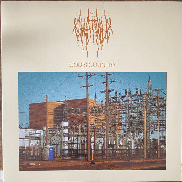 Image of Front Cover of LP - VG+/VG+ - CHAT PILE, God's Country (Flenser Records; FR129, US 2023 Reissue, Insert, Grimace Purple Vinyl, Ltd to 2000), ,  - 3946069S