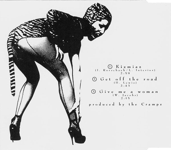 Image of Back Cover of 2034050E: 3"CDS - THE CRAMPS, Kizmiaz (New Rose Records; NEAT 3 CD, France 1989, Single Jewel, Mini CD)   VG+/VG+