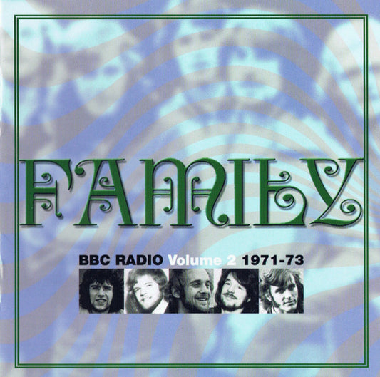 Image of Front Cover of 2034077E: CD - FAMILY, BBC Radio Volume 2 1971 - 73 (Hux Records; HUX 060, UK 2004, Jewel Case, Booklet)   VG+/VG+