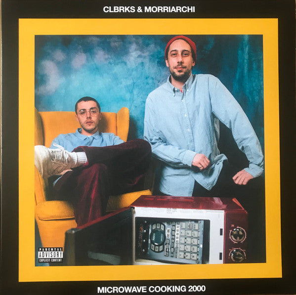 Image of Front Cover of 2044418S: LP - CLBRKS & MORRIARCHI, Microwave Cooking 2000 (Blah; BLAH0029, UK 2020)   VG+/VG+