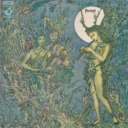 Image of Front Cover of LP - VG/VG - FOREST, Forest (Harvest; SHVL 760, UK 1969, Gatefold, Company Inner), Play tested instore and has a few audible pops. Light marks from storage in a polylined sleeve. Edge wear. Faint ring wear. Staining inside gatefold.,  - 0746287S