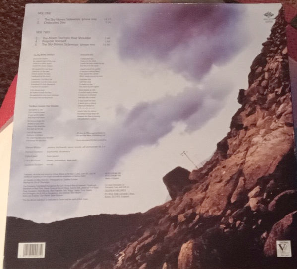 Image of Back Cover of 2114021C: LP - PORCUPINE TREE, The Sky Moves Sideways (Delerium Records; DELEC LP 028, UK 1995, Poster) Very clean vinyl, minimal wear on sleeve.  Includes poster  VG+/EX