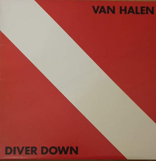 Image of Front Cover of 2144096S: LP - VAN HALEN, Diver Down (Warner Bros. Records; BSK 3677, New Zealand 1982, Inner)   VG+/VG+