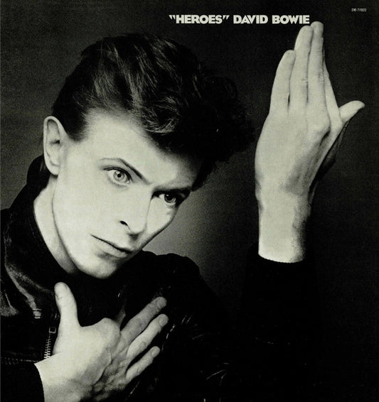Image of Front Cover of 4715259C: LP - DAVID BOWIE, "Heroes" (Parlophone; DB 77822, Worldwide 2022 Reissue, Insert, Grey Vinyl) Still In Opened Shrinkwrap  EX/VG+