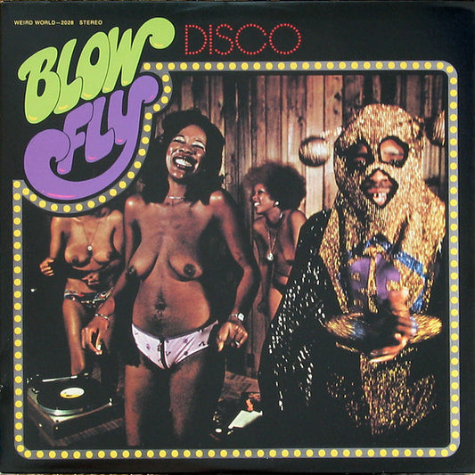 Image of Front Cover of 2124145E: LP - BLOWFLY, Disco (Weird World; WEIRD WORLD-2028, US )   VG+/VG+