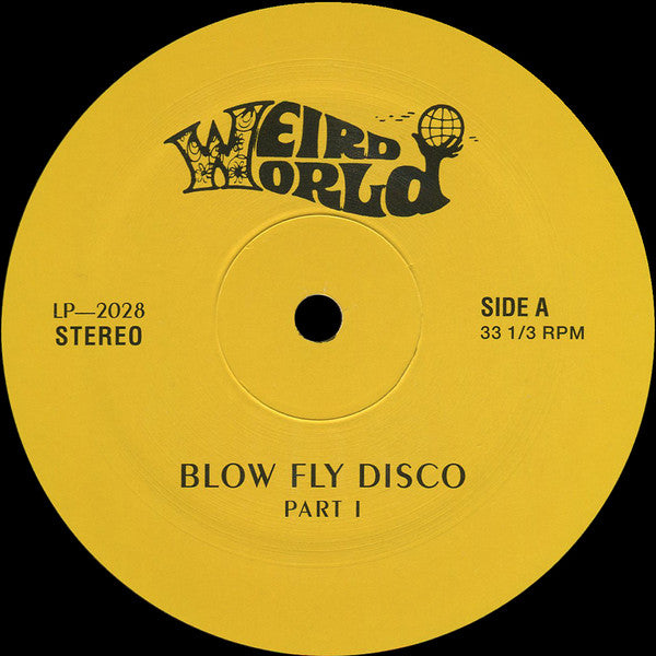 Image of Label Cover of 2124145E: LP - BLOWFLY, Disco (Weird World; WEIRD WORLD-2028, US )   VG+/VG+