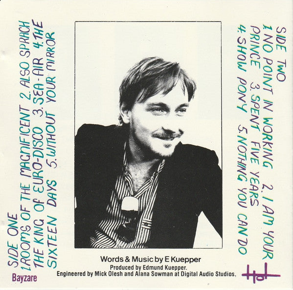 Image of Back Cover of 2134044E: CD - ED KUEPPER, Rooms Of The Magnificent (Hot Records; HOT 1027, Australia 1992, Jewel Case)   VG+/VG+