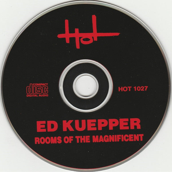 Image of Label Cover of 2134044E: CD - ED KUEPPER, Rooms Of The Magnificent (Hot Records; HOT 1027, Australia 1992, Jewel Case)   VG+/VG+