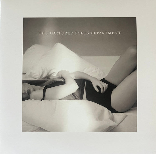 Image of Front Cover of 2xLP - VG+/VG+ - TAYLOR SWIFT, The Tortured Poets Department (Republic; 602458933314, Worldwide 2024, Gatefold, 2 Inners & Booklet, Ghosted White Vinyl. Optimal Media GmbH Pressing.), ,  - 4216312C