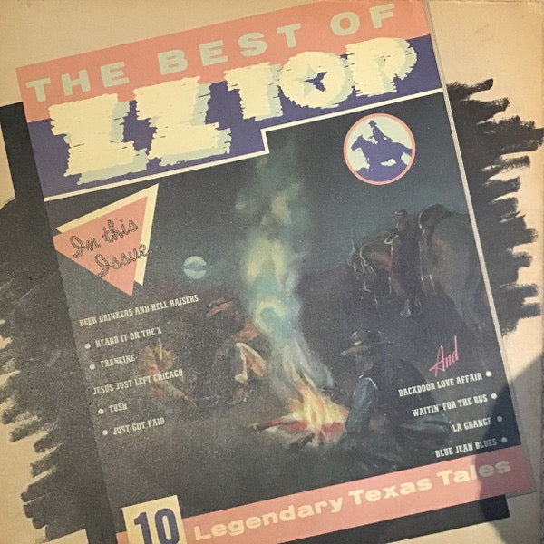 Image of Front Cover of 2114213C: LP - ZZ TOP, The Best Of ZZ Top (Warner Bros. Records; K 56 598, UK 1980s Reissue, Inner)   VG+/VG+