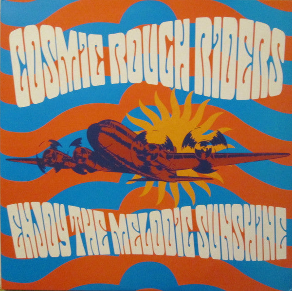 Image of Front Cover of LP - VG/VG - COSMIC ROUGH RIDERS, Enjoy The Melodic Sunshine (Poptones ; mc5015lp, UK 2000, Insert), Strong VG, Ring Wear,  - 0926218E