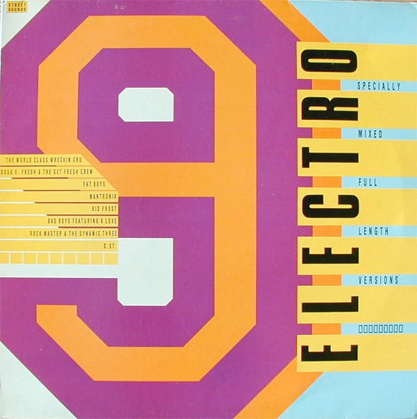 Image of Front Cover of LP - VG+/G+ - VARIOUS ARTISTS, Street Sounds Electro 9 (Street Sounds; ELCST 9, UK 1985, Picture sleeve), one large scuff otherwise light marks only. sleeve in ex shape,  - 3746049S