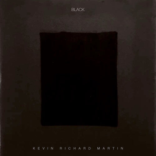 Image of Front Cover of 3034069E: LP - KEVIN RICHARD MARTIN, Black (Intercranial Records; ICLR018LP, UK 2024, Gatefold)   NEW/NEW