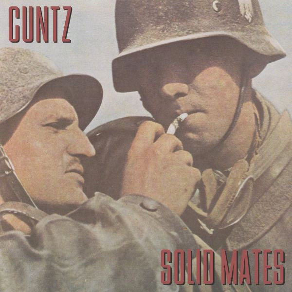 Image of Front Cover of 2144347S: LP - CUNTZ, Solid Mates (Homeless; HOMELESS12, Australia 2013, Gatefold) Stickered sleeve  VG/VG+